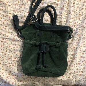Free People suede purse
